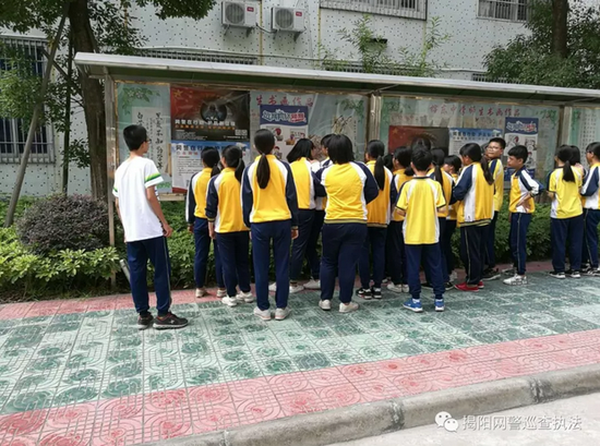 揭阳网警走进揭阳榕东学校 普及网络安全教育知识
